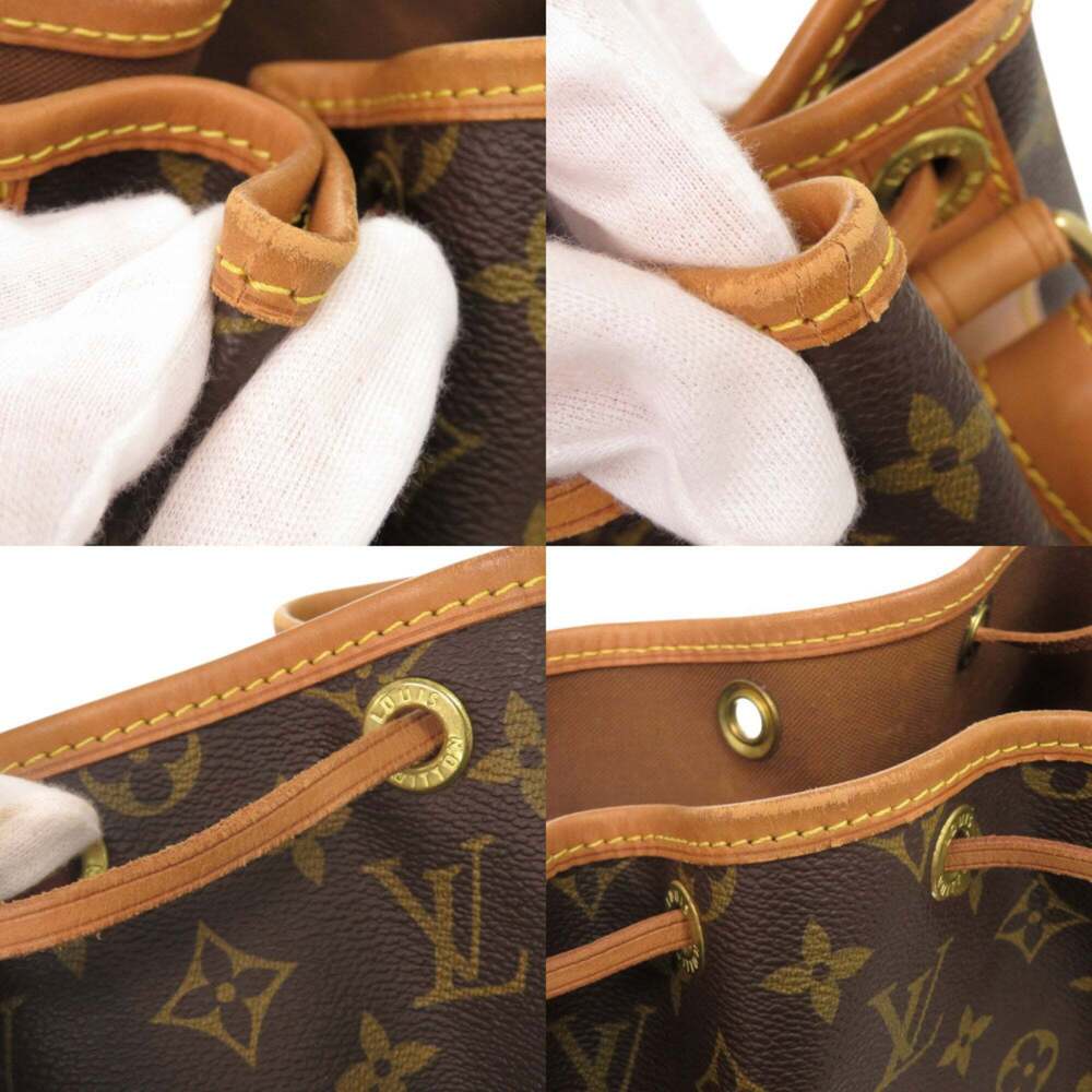 LOUIS VUITTON Brown Monogram Noe Shoulder Bag - Picture 8 of 10